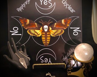 Death Head Moth Pendulum Board~Black