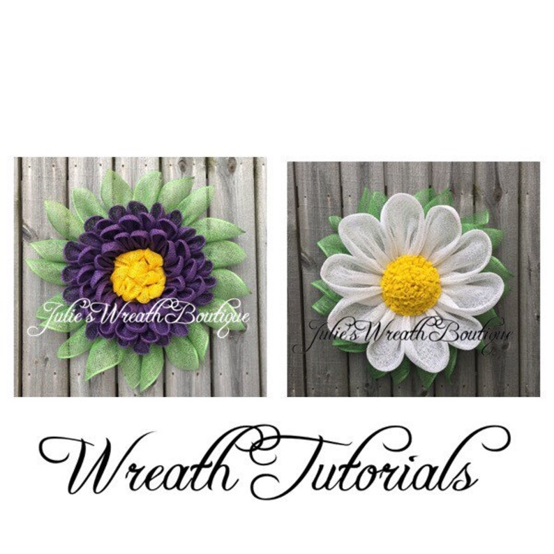 Julie's Wreath Boutique Tutorials Ultimate Tutorial Etsy