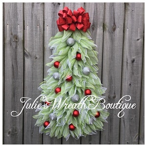 Christmas Tree Tutorial, Angel Wreath Tutorial, DIY, Christmas Wreath Tutorial, Video Tutorial, Make Your Own Wreath, Video Tutorial image 5