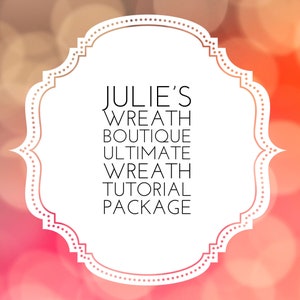 Julie's Ultimate Tutorial Package, Christmas Tree, Angel Wings, Apple Blossom, Marigold, Flower Trio, Gerber, Dahlia, Flower Collection, Owl