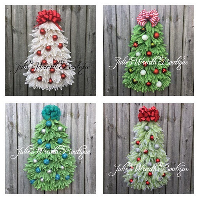 Christmas Tree Tutorial, Angel Wreath Tutorial, DIY, Christmas Wreath Tutorial, Video Tutorial, Make Your Own Wreath, Video Tutorial image 3