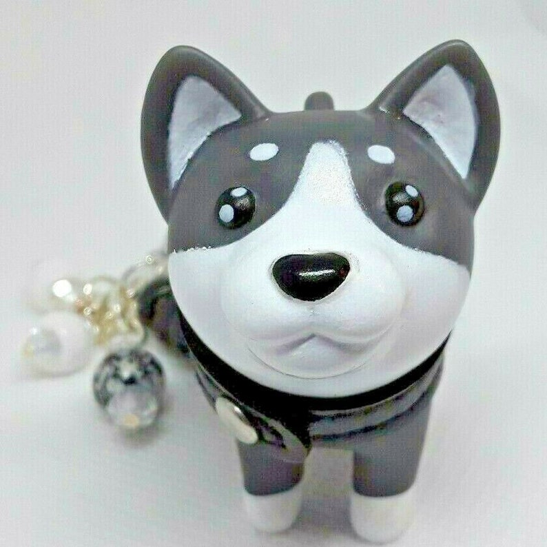Dog Terrier Rear View Mirror Charm Puppy Dog Car Chim