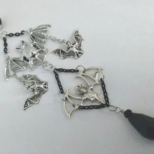 Bats Rearview Mirror Charm