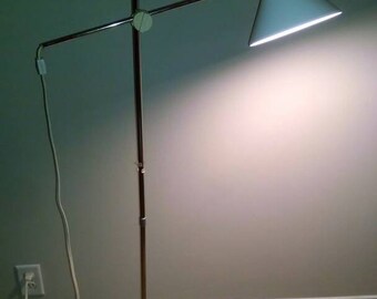 Mid Century Modern Lucite Acrylic String Geometric Swag Light Etsy