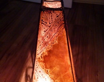 vellum lamp shade etsy