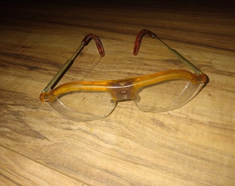 vintage safety glasses with adjustable arm length