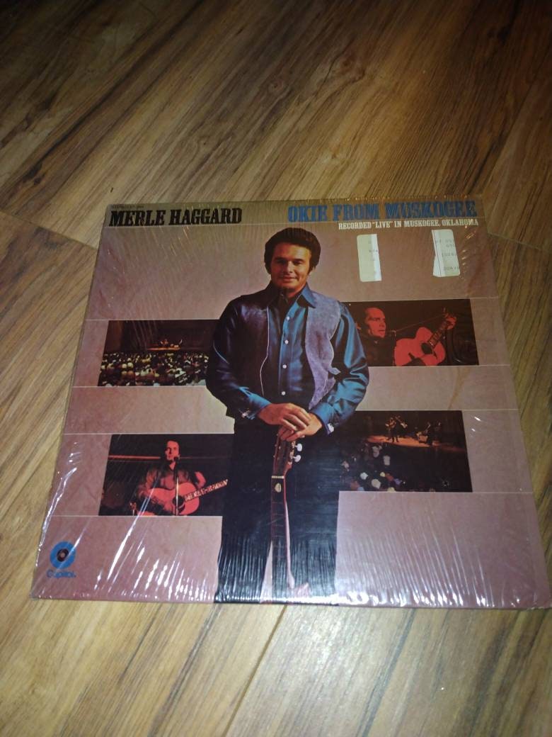 Merle Haggard Okie From Muskogee Lp Excellent Condition Shrinkwrap Nm ...