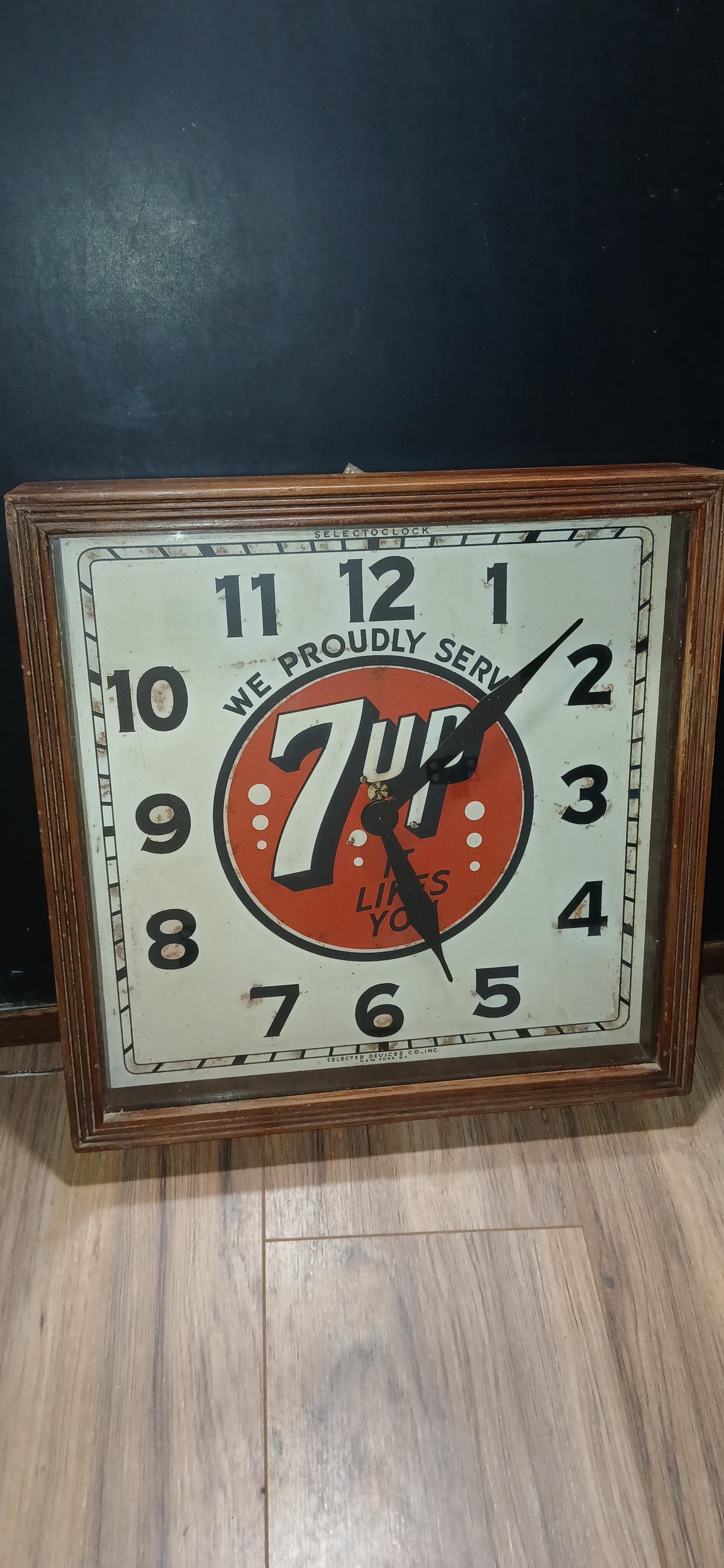 7up Clock - Etsy