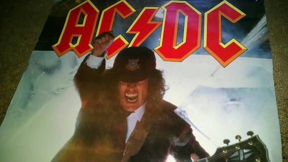 1988 Vintage ACDC poster | Etsy