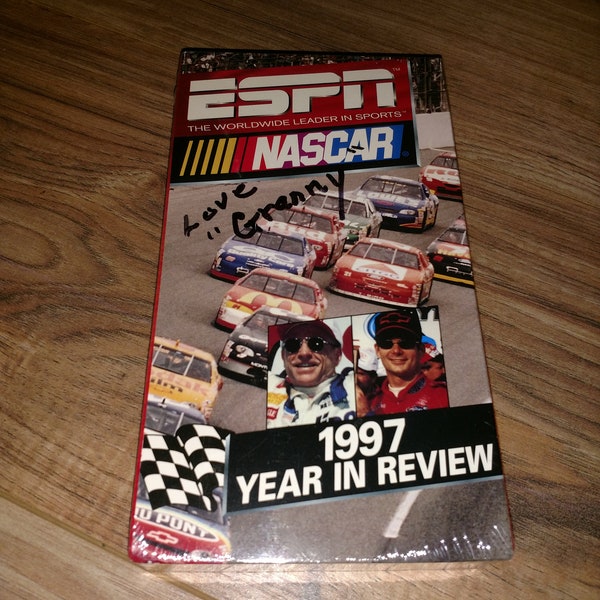 ESPN Nascar 1997 Year in Review VHS new