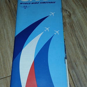 Summer 1961 Scandinavian Airlines Schedule