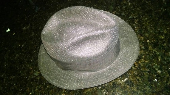 Vintage Adam Capital Fedora Hat Size 7 