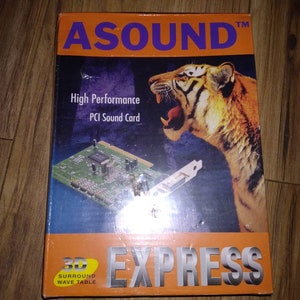 Around Express PCI sound card new sealed