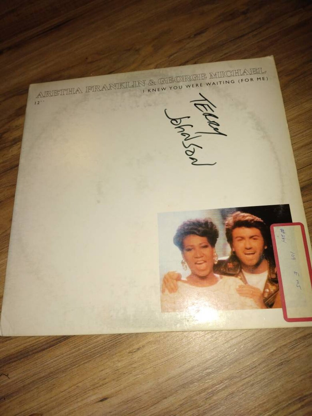 Aretha franklin george michael i knew you we re waiting 12 in single