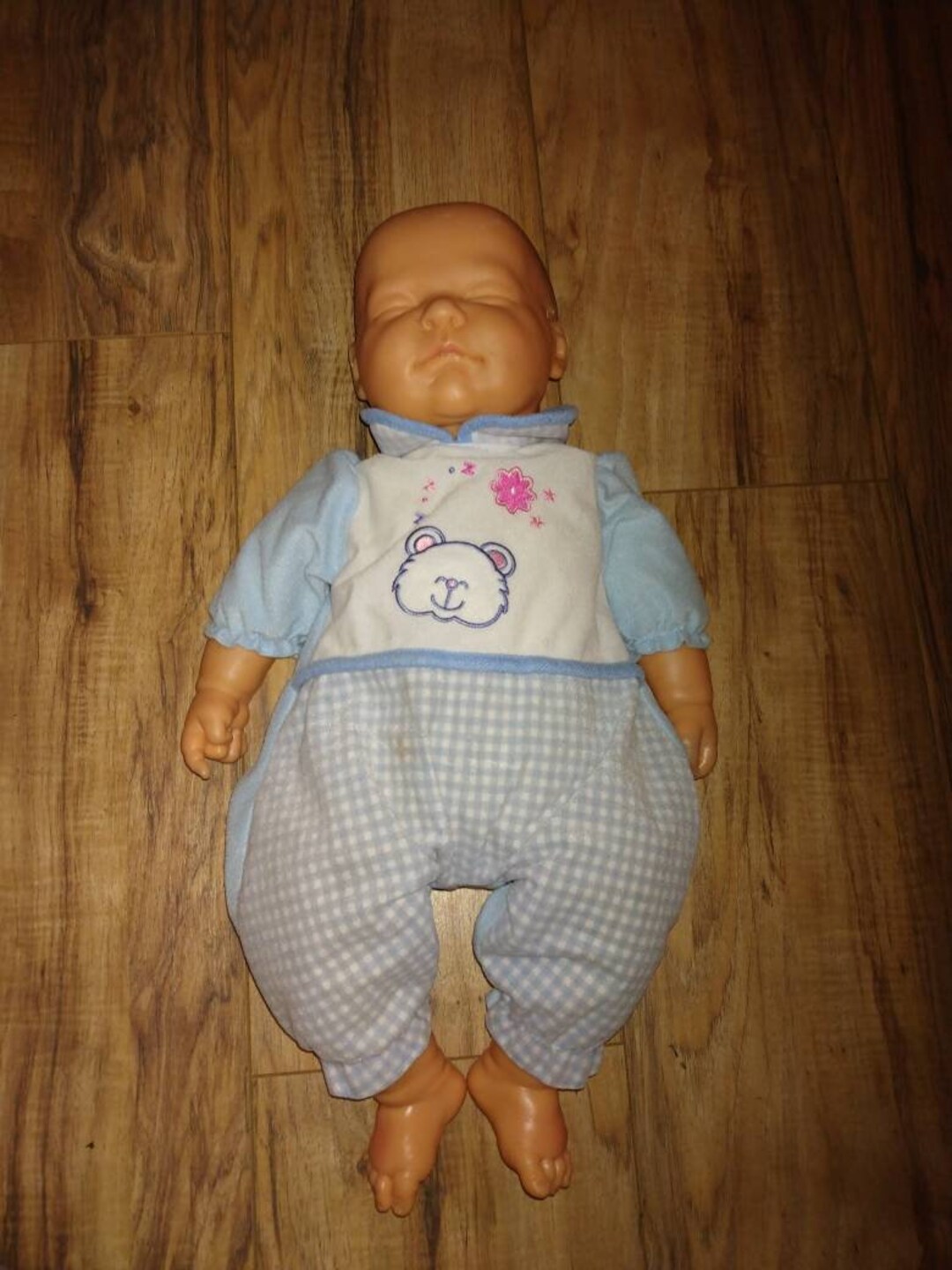 Vintage Berjusa 18 Inch Cloth Body Baby Doll Etsy