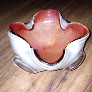 Beautiful Murano art glass dish or bowl