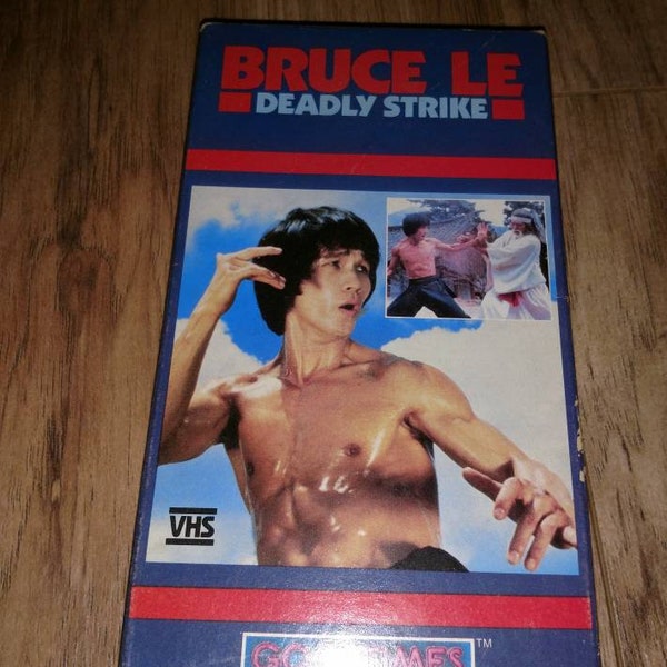 Bruce Le Deadly Strike VHS