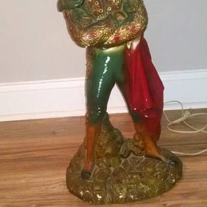 Mid Century Modern Matador Bullfighter Lamp With Spanish Inspired ...