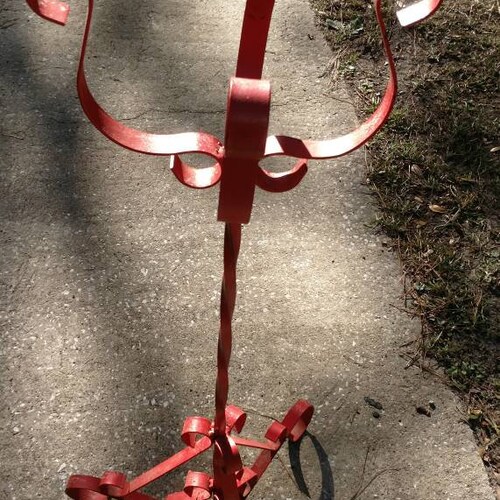 Victorian Cast Iron Plant Stand Antique Swing Arm Plant Stand Etsy