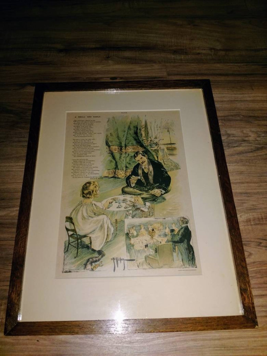 Antique Puck Lithograph Illustrated by Rose O'neil Latham Christmas ...