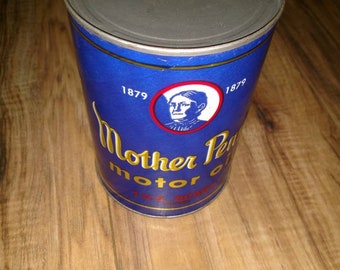 Vintage Mother Penn Motor Oil bank