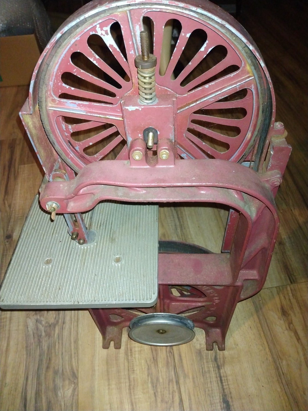 Antique Herbert's Machinery Wood Wizard Industrial Band Saw Etsy