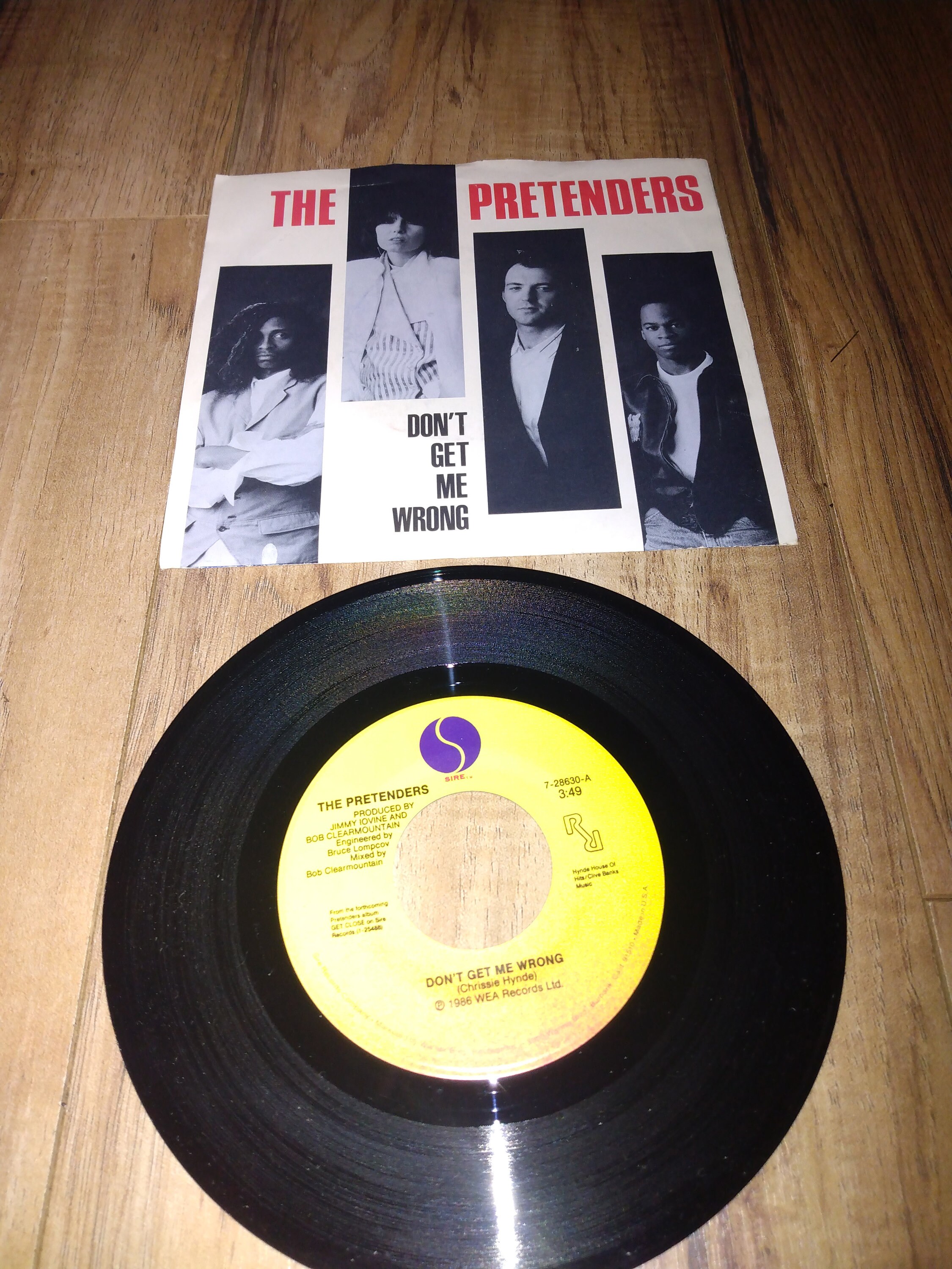 The Pretenders Don't Get Me Wrong 45 Excellent - Etsy