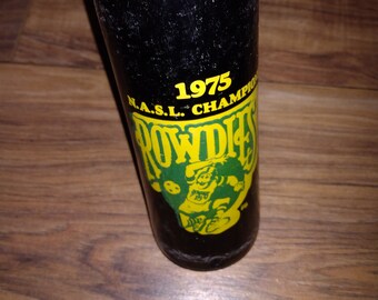 1975 NASL Tampa Bay Rowdies Soccer Champions Unopened Pepsi Bottle