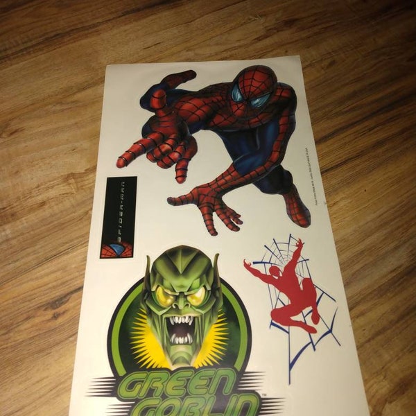 2002 Priss Prints Movie Stick-Ups Spiderman one sheet