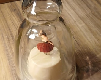 Vintage Bols Dancing Ballerina in a Bottle WORKS