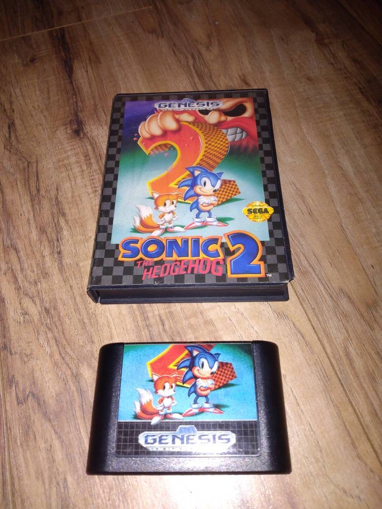 1992 Sega Genesis Sonic the Hedgehog 2 (USA) Sealed Video Game