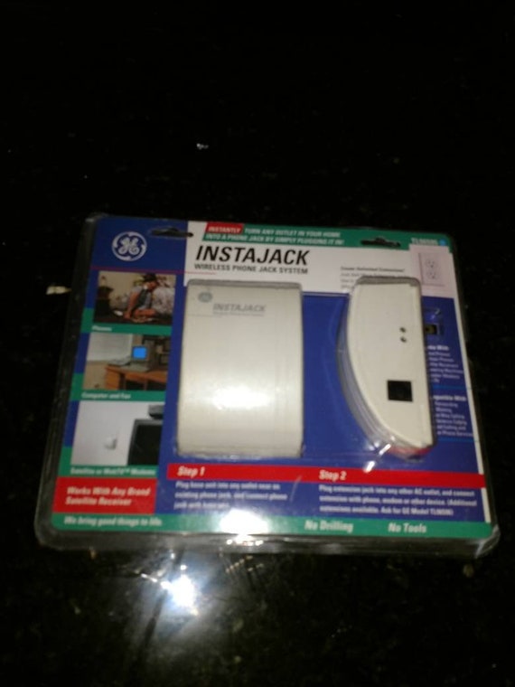 Instajack Wireless Phone Jack System TL96595 New Old Stock Etsy