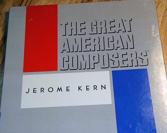 The Great American Composers Jerome Kern Lp box set new sealed