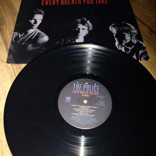 The Police Every Breath You Take The Singles lp excellent