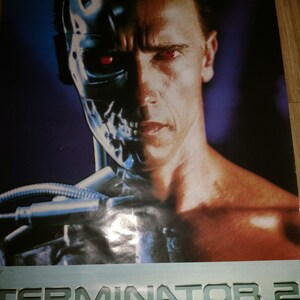 Cartel original de la película Terminator 2: El juicio final