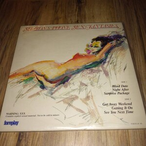 Sharon's Phone Fantasies lp shrinkwrap very good plus