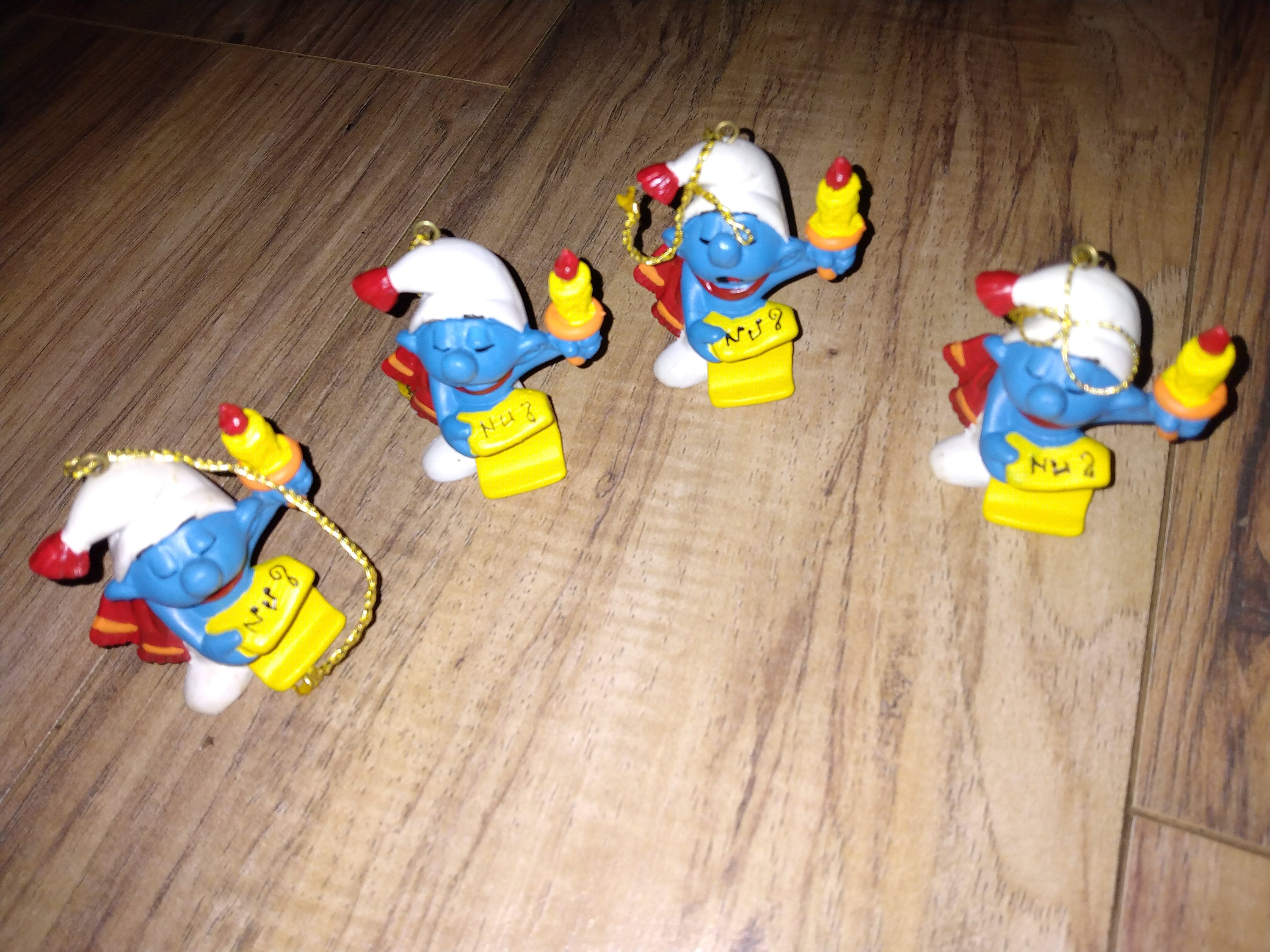 ビンテージ　スマーフ　ブリキテーブル2 smurf Smurf Table - Etsy