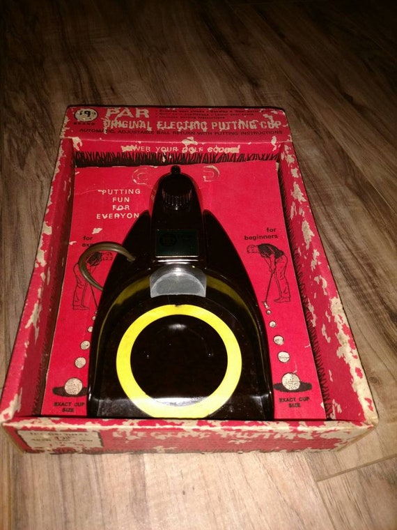 Vintage Par Electric Putting Cup 19th Hole Golf Practice MOD 1902