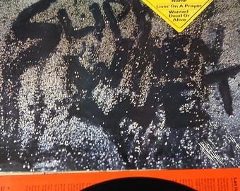 Bon Jovi Slippery When Wet lp excellent condition