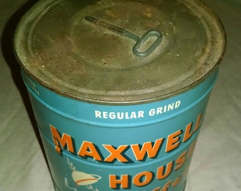 Vintage unopened Maxwell House Coffee full