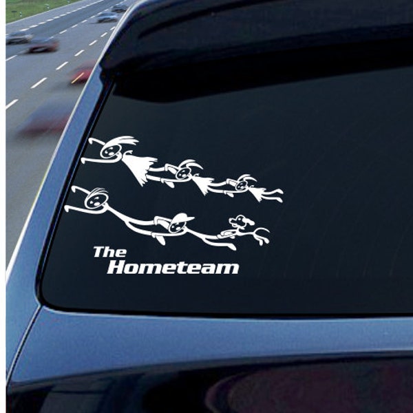 Funny Stick Figure Mom Dad Son Dog - Etsy