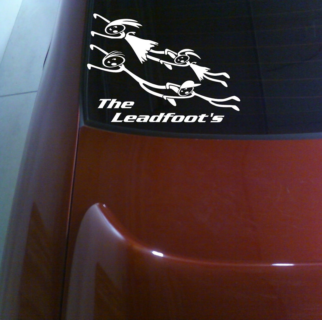 Funny Stick Figure Decal, Mom, Dad, Son Daughter Car Window Sticker ...