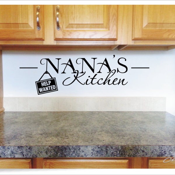 Wall Decals for Kitchen Etsy