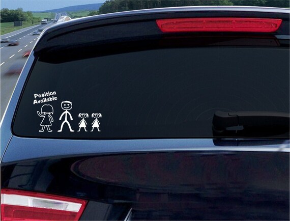 Family Car Stickers Dad