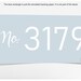 Personalized House Number Vinyl Decal Label, Home Street Address ...