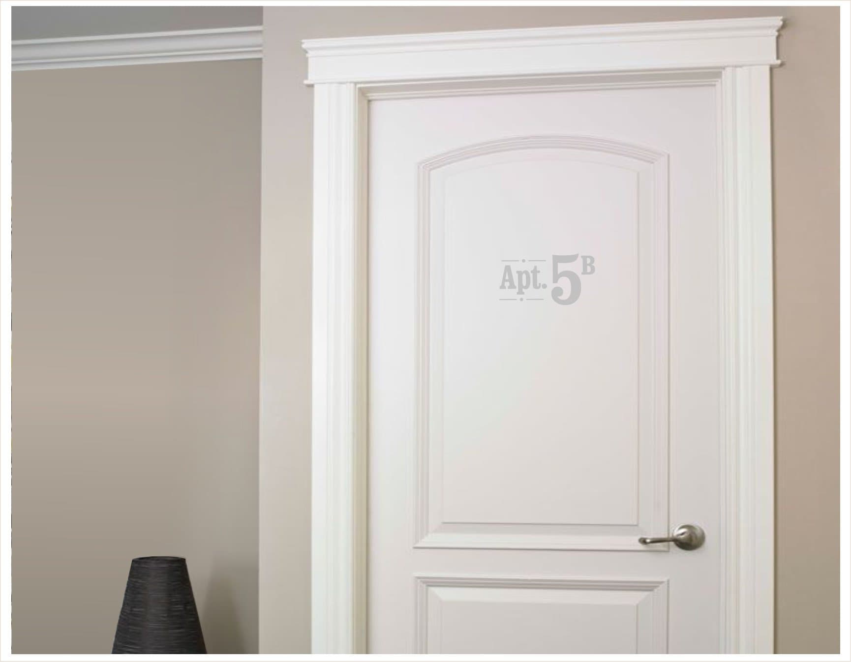 Apartment Number Decal Room Sticker for Home House Door | Etsy