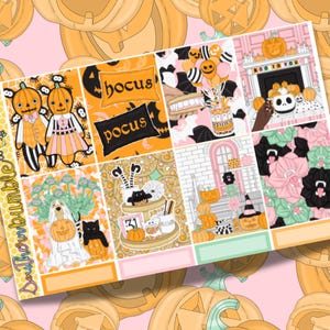 Halloween Home // Wochenplaner Kit