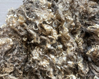 922 Wensleydale Ewe Lamb Fleece Natural Color White 11/15/23