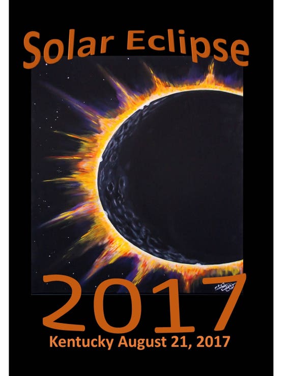 2017 Total Solar Eclipse 12 State Totality Sun Moon Space Commemorative 5" Patch 