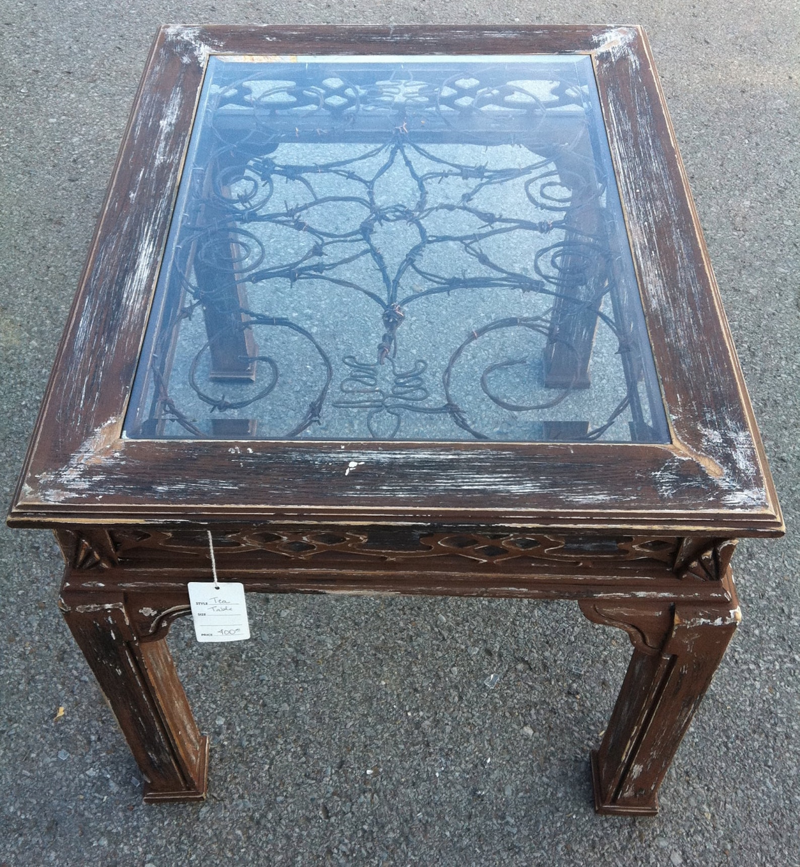 Antique Coffee Table Old Table Rustic Tabletablehome Etsy